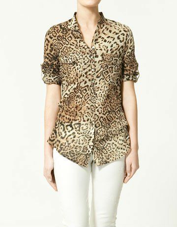 Blusa leopardo